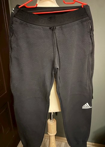 Adidas Siyah Rahat Kesim erkek Eşofman - Görsel 2