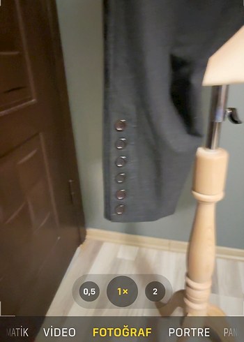 Siyah Gabardin yarım şalvar pantolon - Görsel 4