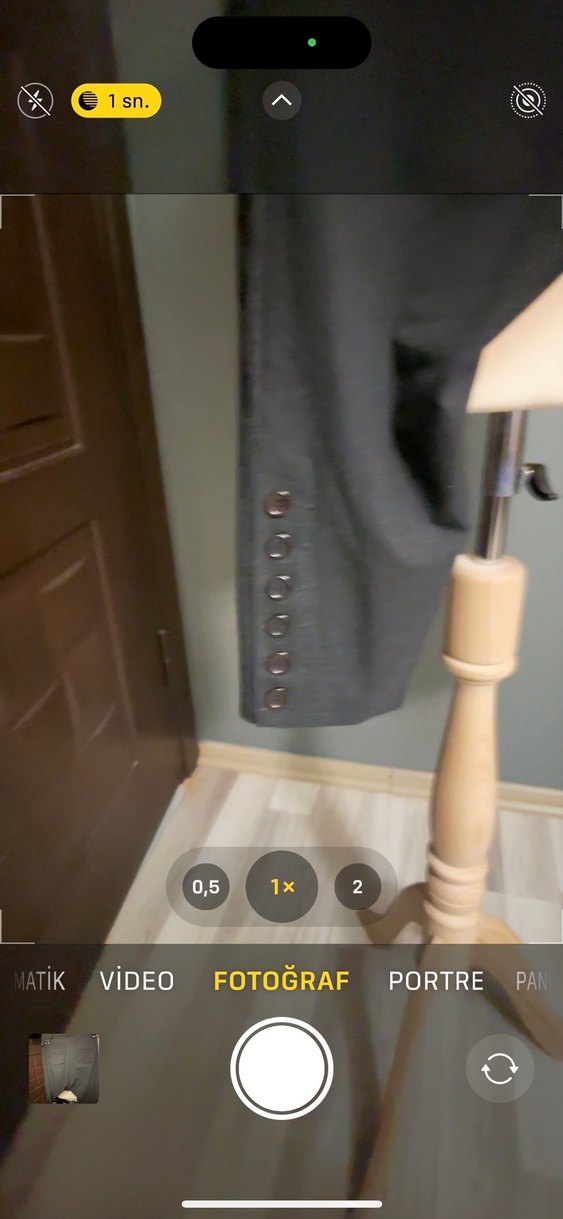 Siyah Gabardin yarım şalvar pantolon - Görsel 4