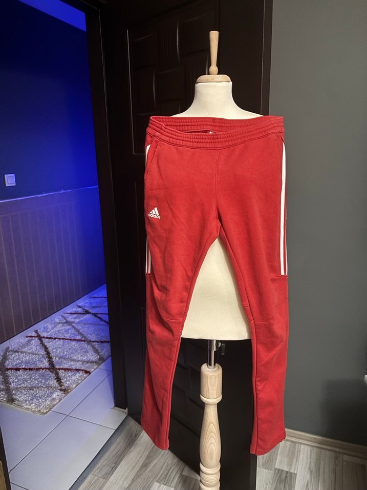 Kırmızı adidas  Kadın Eşofman Altı - Görsel 2