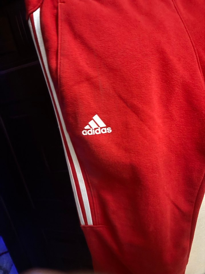 Kırmızı adidas  Kadın Eşofman Altı - Görsel 4