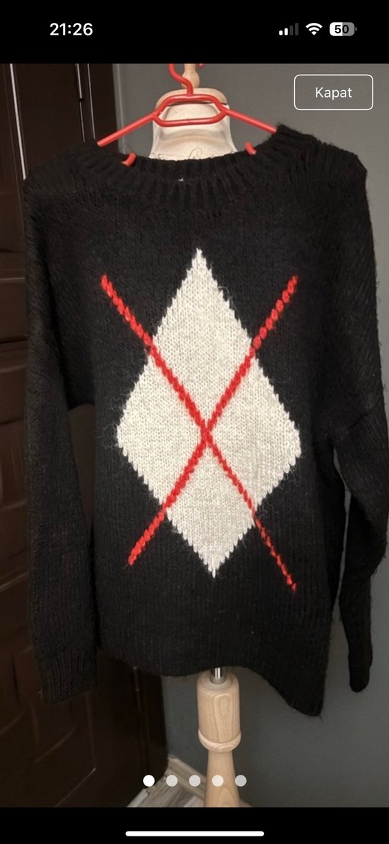 Zara kadın kazak - Görsel 3