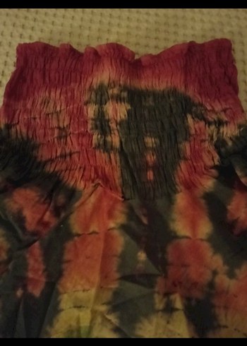 Beden çeşitli Renk Renkli Batik Bohem Kadın Şalvar