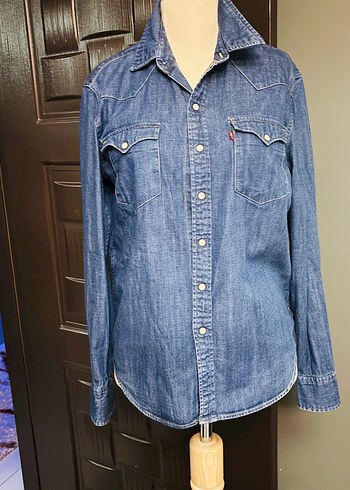 Levis Levi S Mavi Denim Gomlek