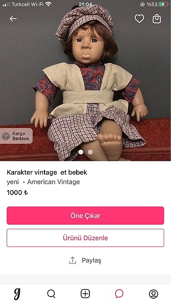 Beden 5 Karakter bebek