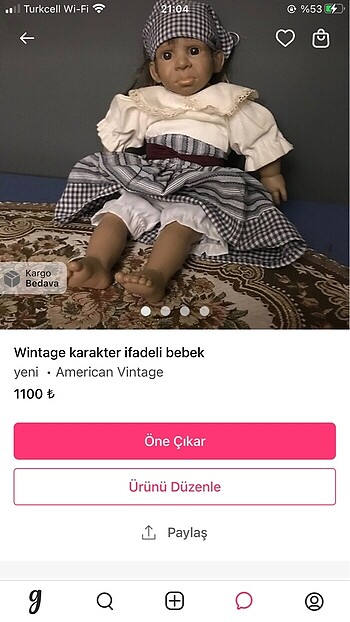 Beden Renk 5 Karakter bebek