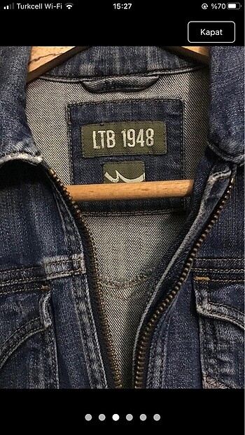 LTB Ltb jeans kot ceket