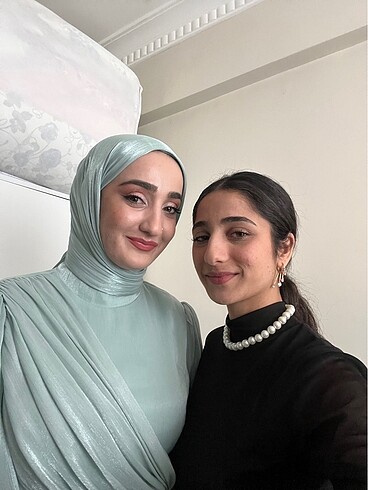40 Beden yeşil Renk Abiye