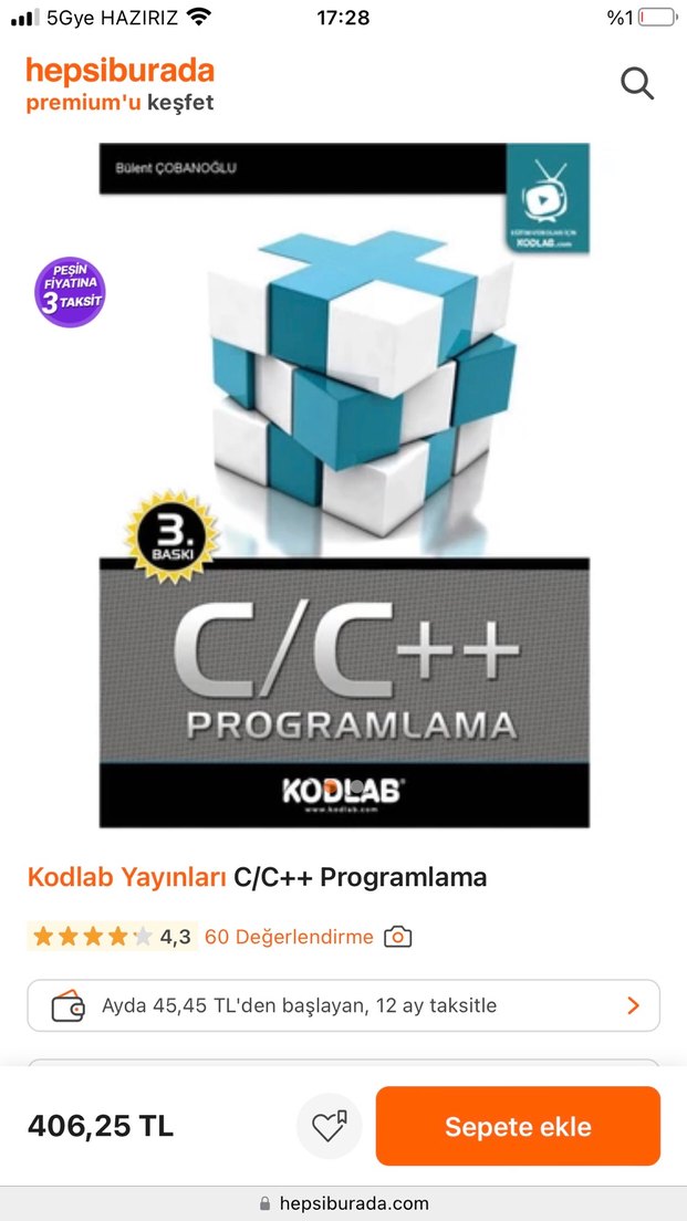 C/C++ Programlama Kitabı - Görsel 2