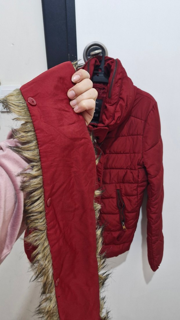 Bershka Kadın Şişme Mont - Görsel 4