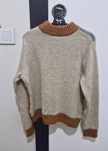 Rahat Kesim Renk Bloklu Kadın Kazak Defacto - Görsel 3