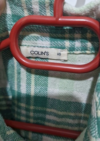 Colin's Yeşil Ekose Desenli Kadın Gömlek - Görsel 3