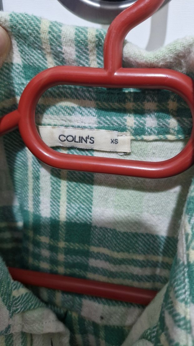 Colin's Yeşil Ekose Desenli Kadın Gömlek - Görsel 3