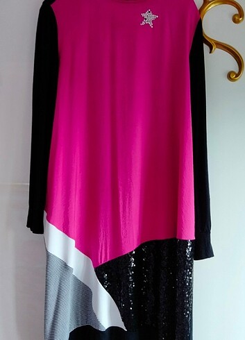 Payet detaylı tunik