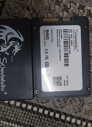 Somnanbulist 240gb ssd 
