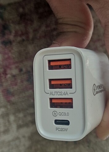 30w PD20 USB quick charge şarj cihazı iPhone uyumlu sıfır ürün 