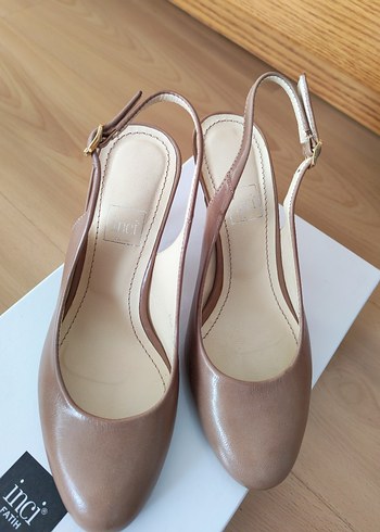 Bej İnci Stiletto - Görsel 5