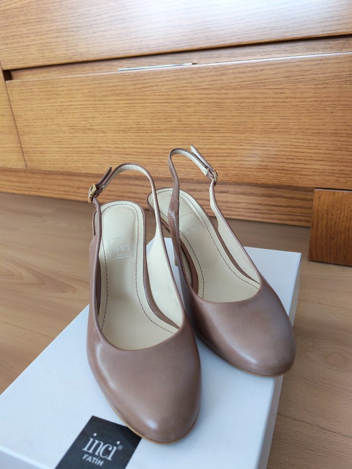 Bej İnci Stiletto - Görsel 4