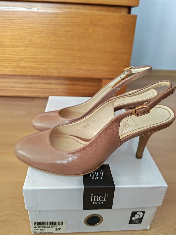 Bej İnci Stiletto - Görsel 2