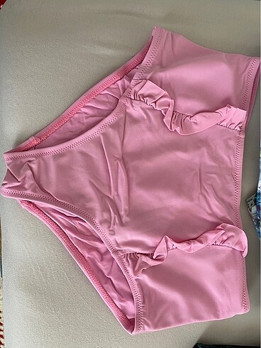 38 Beden pembe Renk Yüksek bel bikini altı