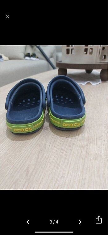 20 Beden Crocs bebek terlik yeni
