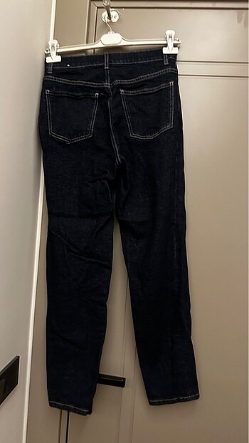 36 Beden lacivert Renk Mango mom comfort jean