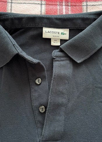 Lacoste Siyah Erkek Uzun Kollu Polo Tişört - Görsel 3