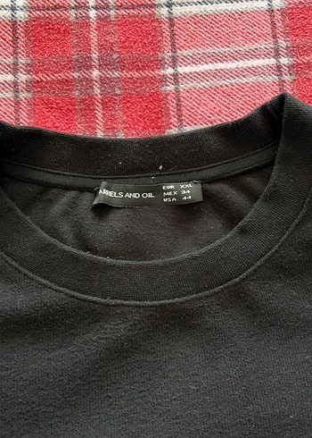 Siyah Erkek Sweatshirt, Bisiklet Yaka, Rahat Kesim - Görsel 3