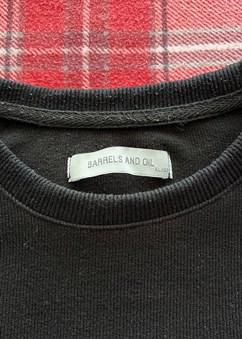 Siyah Erkek Oversize Sweatshirt - Görsel 3