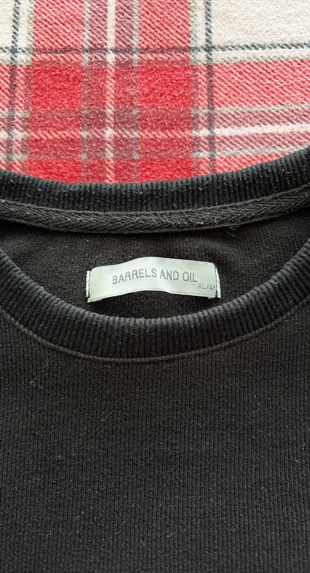 Siyah Erkek Oversize Sweatshirt - Görsel 3