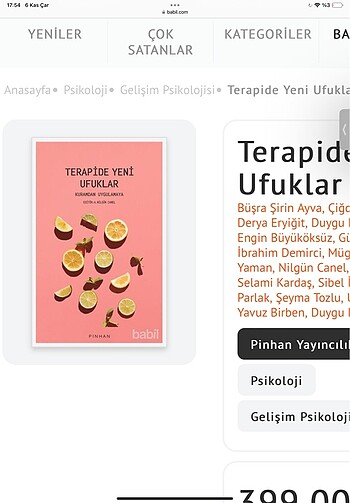 Terapide yeni ufuklar