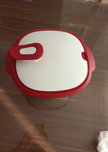 Beden Kırmızı Plastik Mutfak Kabı tupperware
