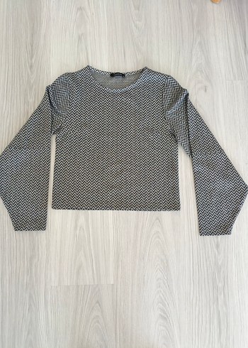 Trendyol Kadın Crop Uzun Kollu Bluz - Görsel 5