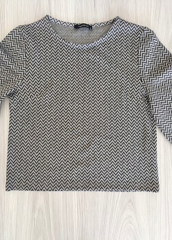 Trendyol Kadın Crop Uzun Kollu Bluz - Görsel 6