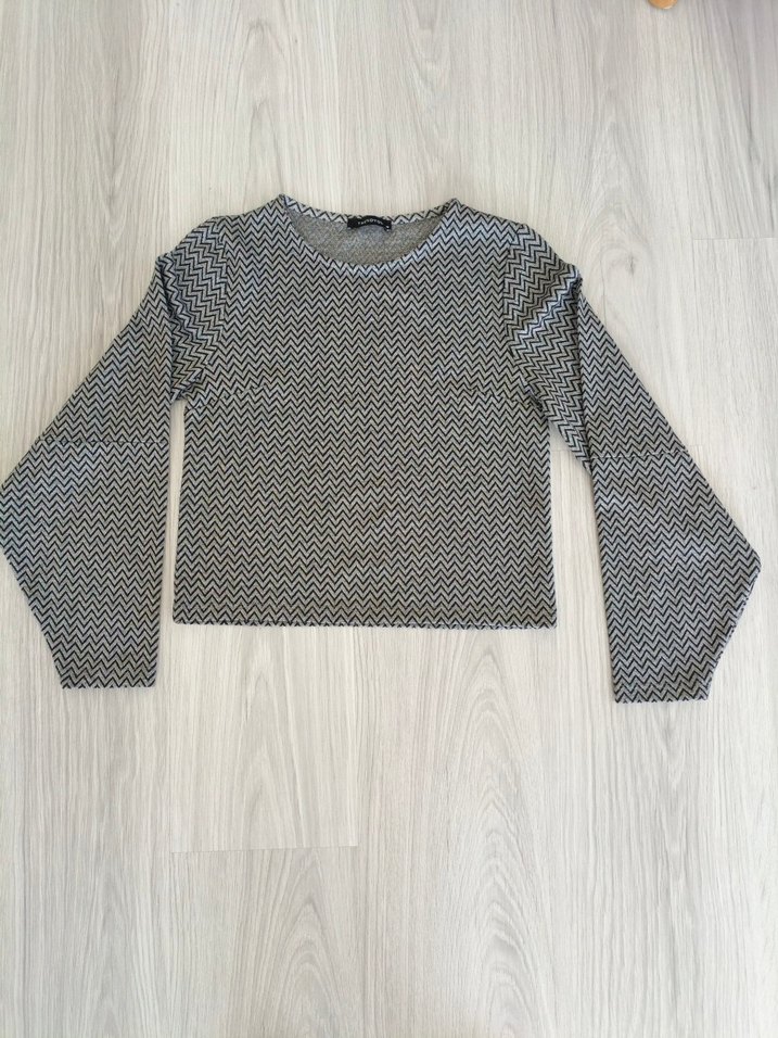 Trendyol Kadın Crop Uzun Kollu Bluz - Görsel 5