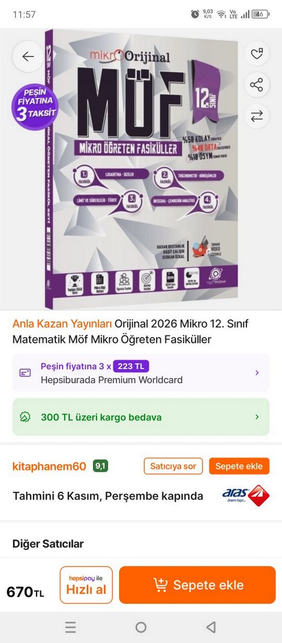 12. Sınıf MÜF Mikro Öğreten Fasiküller Seti - Görsel 4