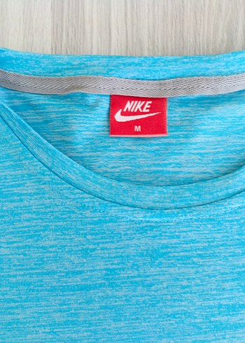 NİKE Mavi Erkek Kısa Kollu Spor Tişört - Görsel 5