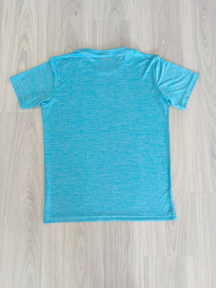 NİKE Mavi Erkek Kısa Kollu Spor Tişört - Görsel 3