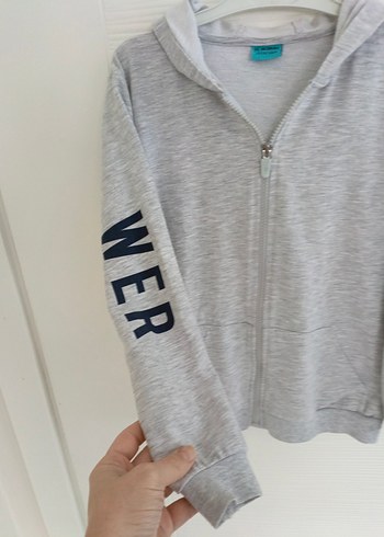 Lcw Gri Kapüşonlu Erkek Sweatshirt - Görsel 5