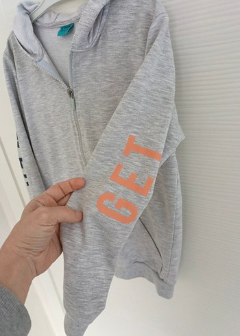 Lcw Gri Kapüşonlu Erkek Sweatshirt - Görsel 6