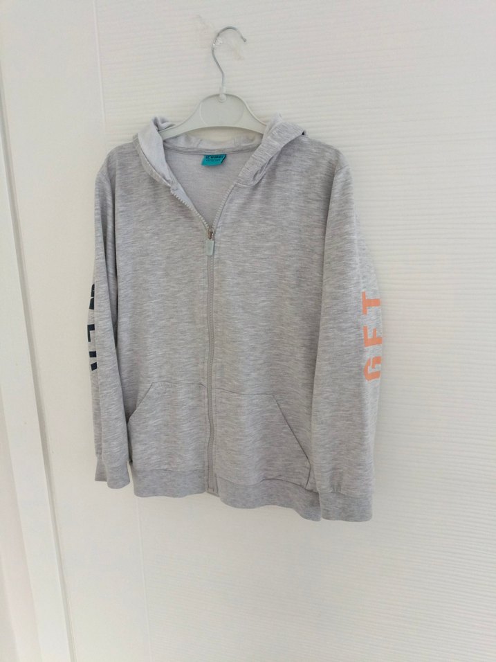 Lcw Gri Kapüşonlu Erkek Sweatshirt - Görsel 4