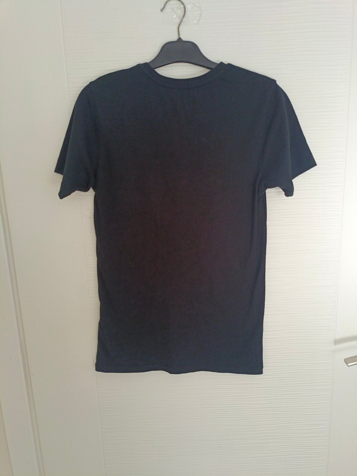 LCW Atatürk Baskılı Siyah Erkek Çocuk Tişört - Görsel 5