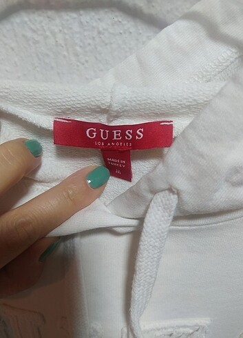 Orijinal Guess kapişonlu sweat