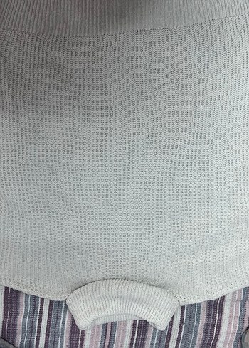 Gri Triko Balıkçı Yaka İnce Kadın Kazak - Görsel 2