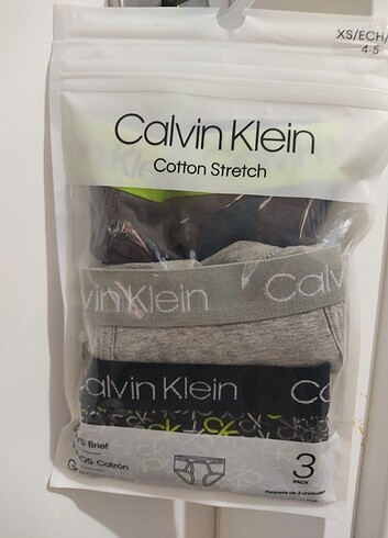 Calvin Klein çocuk boxer 