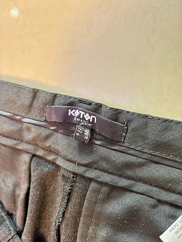42 Beden KOTON GRİ KUMAŞ PANTOLON
