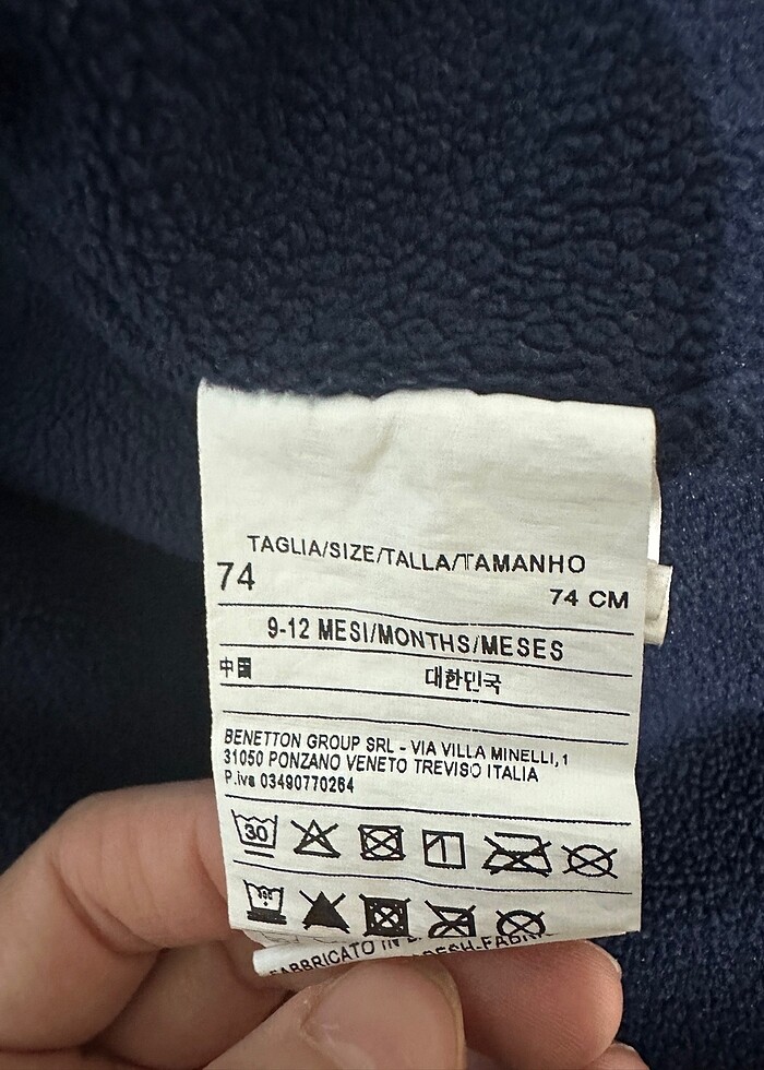 Benetton yağmurluk - Görsel 4