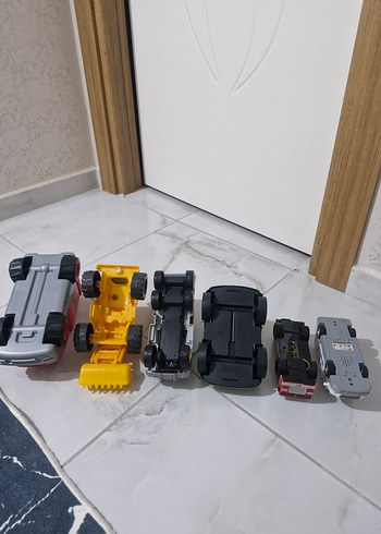 Toplu Renkli Oyuncak Araç Seti