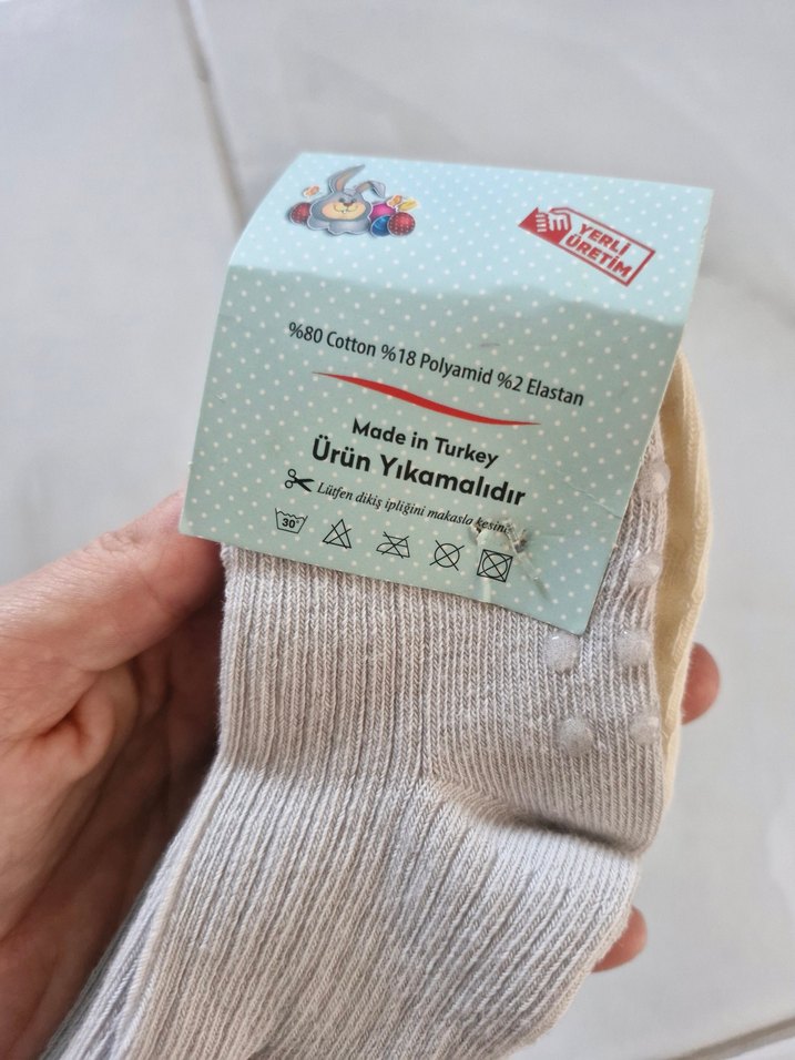 2 3 yas cocuk çorabı - Görsel 3