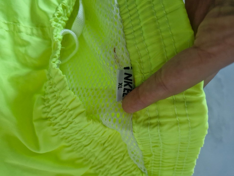 Yeşil Baskılı Mini Erkek Deniz Şortu - Görsel 4